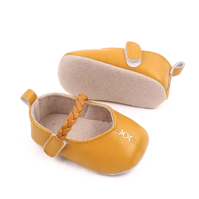 Directly Factory Hot Selling Cheap Soft Sole Newborn Infant Baby Shoes for Girls details