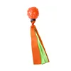 Orange ribbon ball