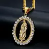 A set of large gold pendant with a 4.4mm*60cm chain.