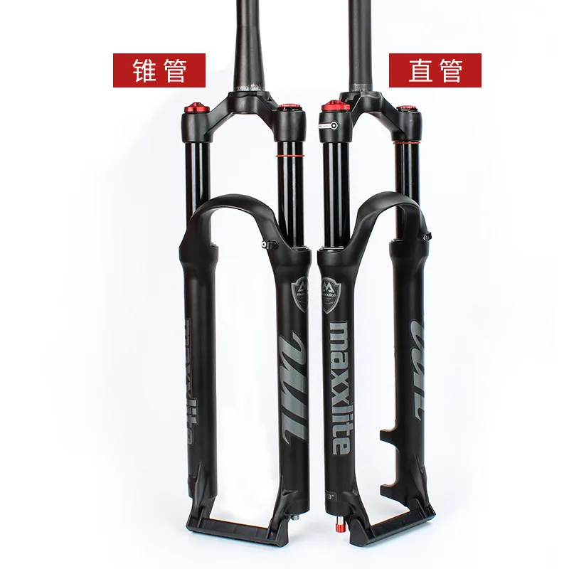 Пневматическая Передняя амортизирующая вилка для горного велосипеда, регулировка пружины, вилка для велосипеда Manito 26 27,5 29 дюймов