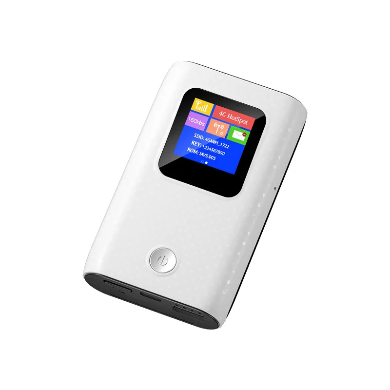 LTE Router 6000mAh Battery Power Bank Pocket Hotspot Mobile 4G  Router With Sim Card Slot Travel Wireless Portable  WiFi