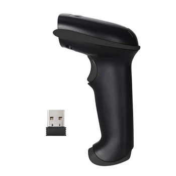 Factory 2D 1D Handheld Wireless Barcode Scanner Scanning Gun Wired Usb Bar Qr Code Reader Store Supermarket Warehouse Inventory