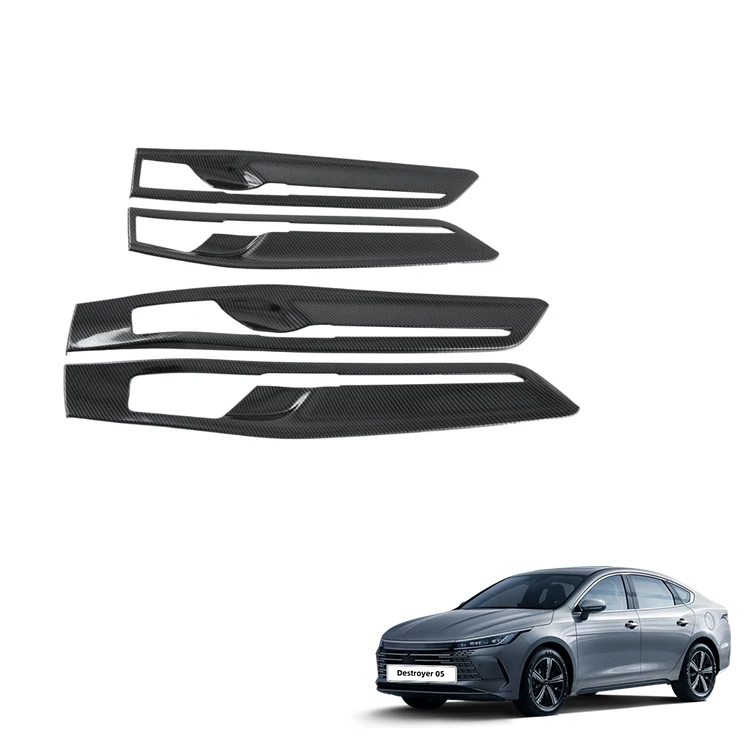 Inner Handle Cover for BYD Destroyer 05 Accessories Chazor ABS Inner Door Armrest Handle Sleeve Protective Interior Accessories