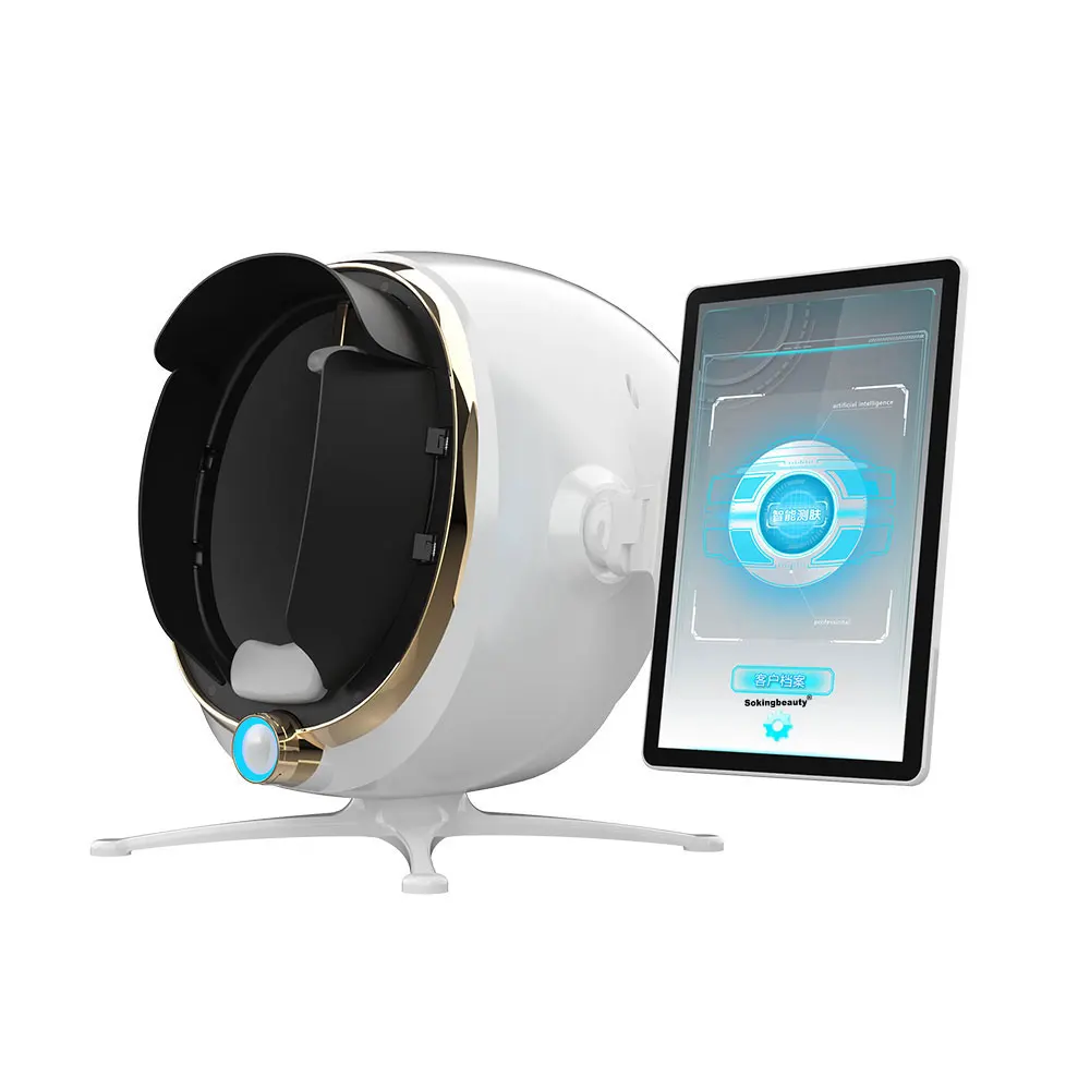 Skin Detection Analyzer Colorimeter Facial Skin Age Analyzer Skin Analysis and Facial Machine