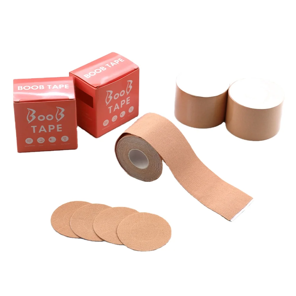Apucon Medical  How to Use Boob Tape Removal Oil Boob Tape  for Extra Large Breasts Pink for Bikini