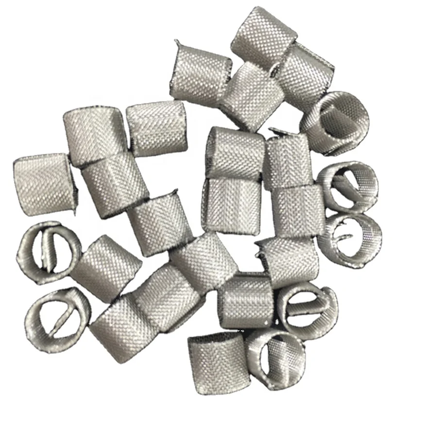 Laboratory Column Packing Metal Packing Ring Metal Mesh Dixon Ring