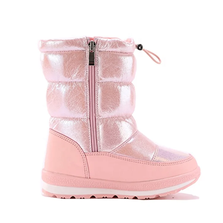 Зимние модные водонепроницаемые детские зимние сапоги для детей