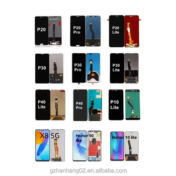 DISPLAY LCD For HUAWEI P30 LITE COMPLET BLACK WITH ORG Quality