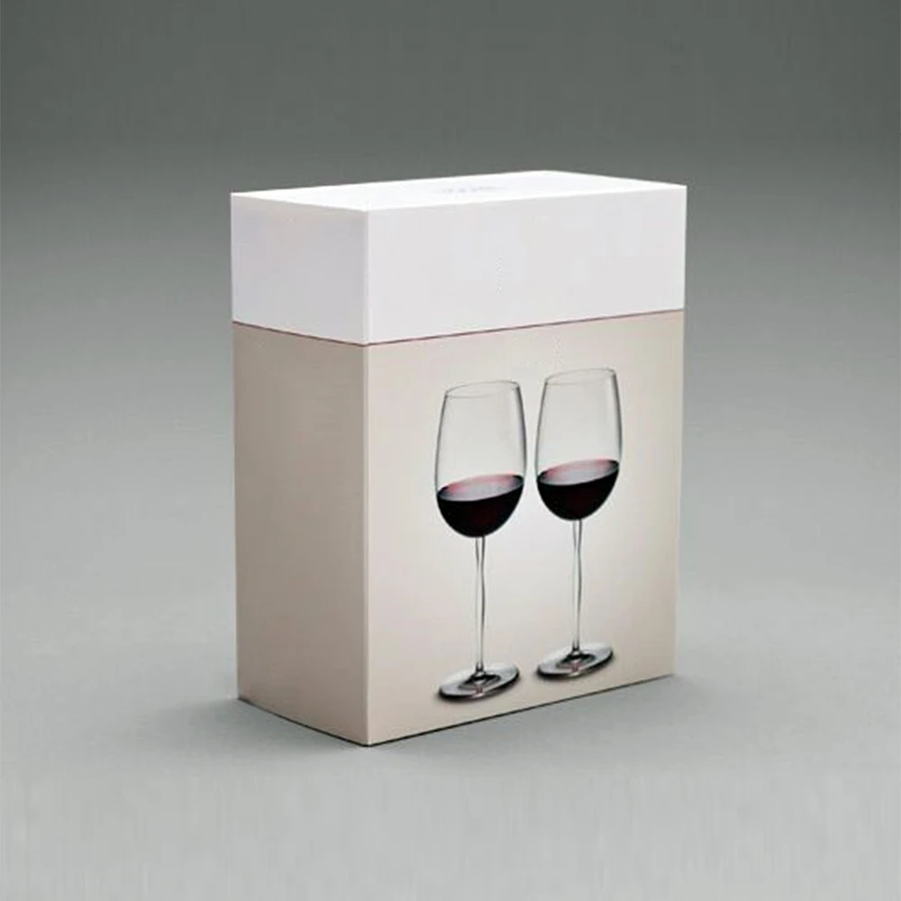 Customized Logos Wine Glasses Set Of 6 Gift Box Wine Glass Shipping