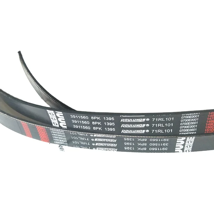 8PK1395 3911560 DCEC Engine V Ribbed Belt