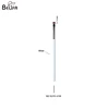 Cepillo delineador de ojos plano BLF-ELF01-01W