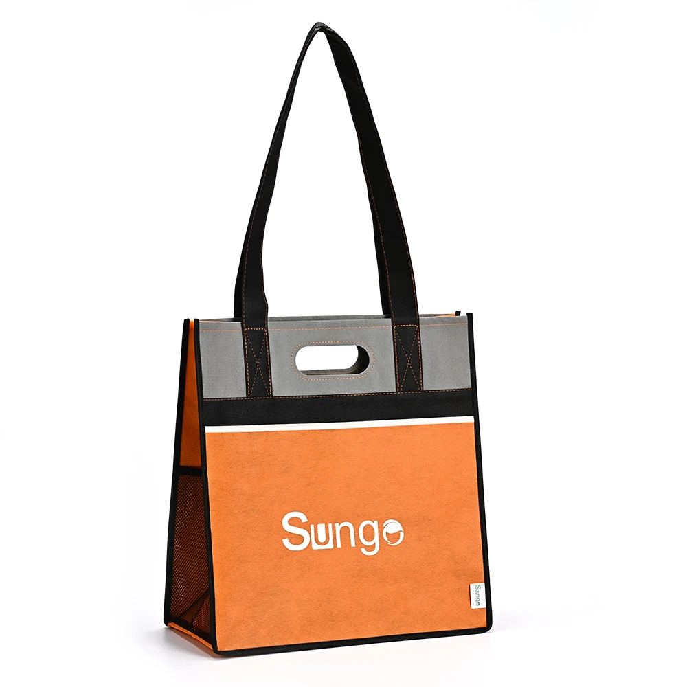 Customizable Eco-Friendly Non Woven Bag Waterproof and Reusable for Crafts and Candles Plain Organic Personalized Design supplier