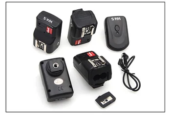 PT-16GY - Four-in-One Flash Wireless Trigger Unit - Compatible with both Canon and Nikon Cameras product image