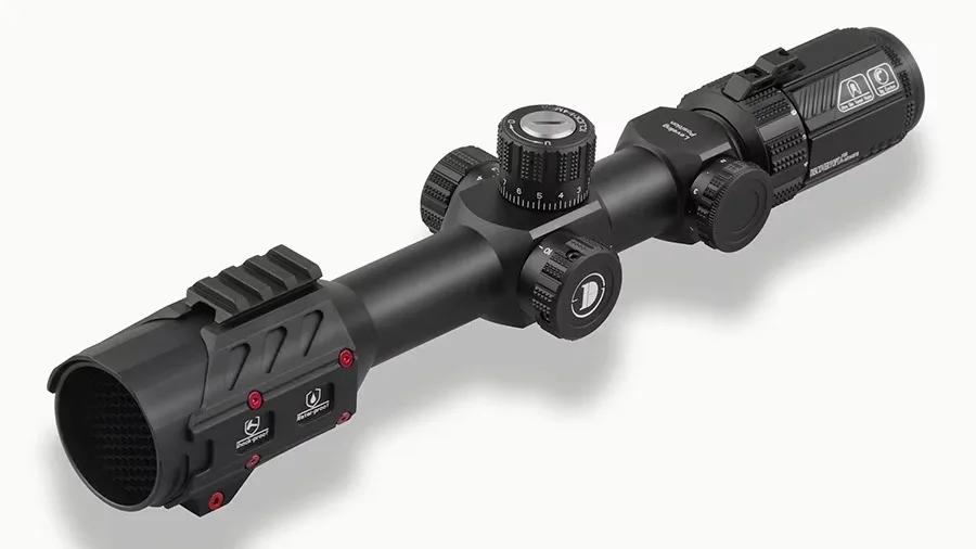 ✨極美品✨DISCOVERY 4-16×44 SFAI FFPライフルスコープ Discovery Optics HS 4-16x44 FFP Scope with Red Illuminated Reticle