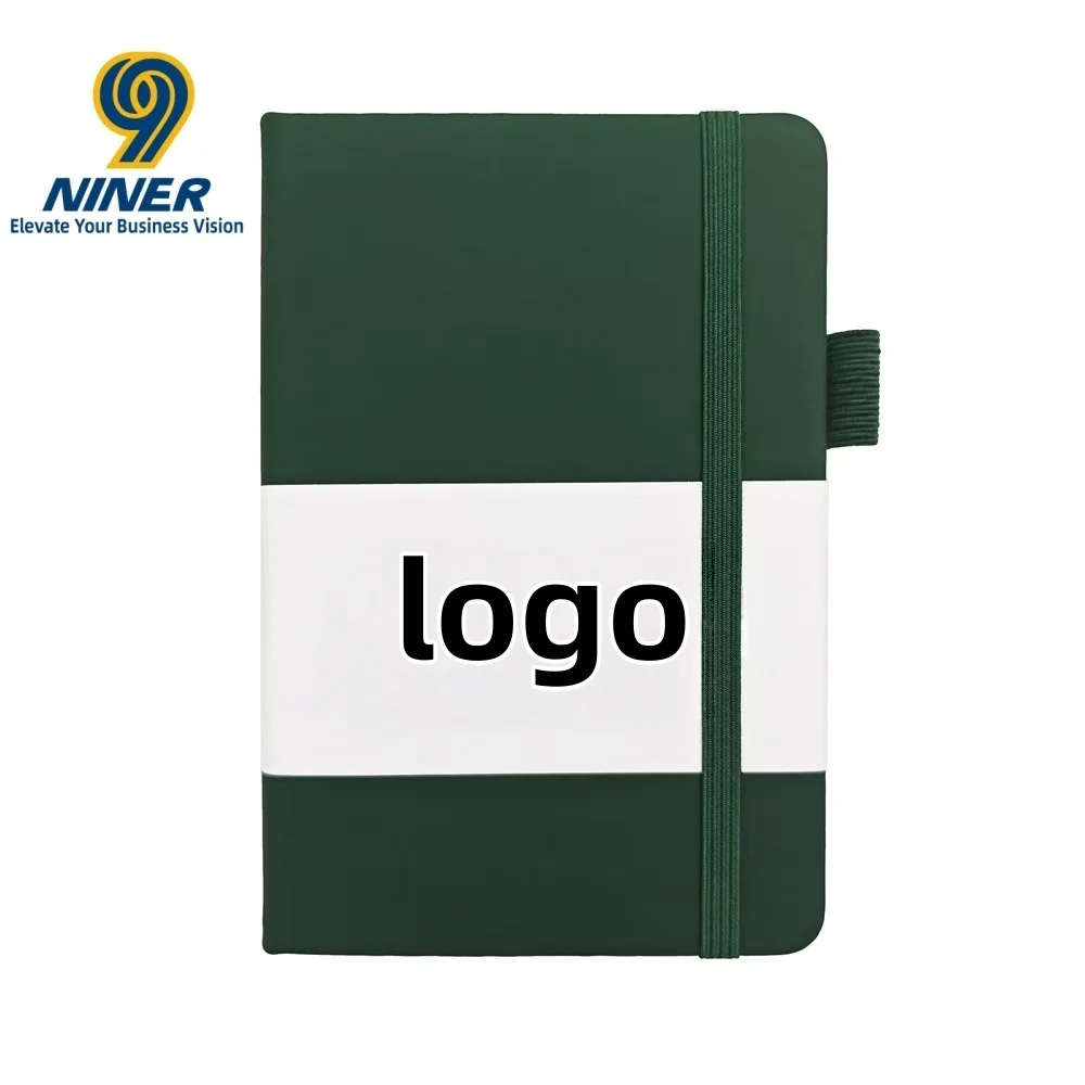 Dot Print Notebook A5 Strap Business Office Customized Logo for Our EnterpriseStudent handbook
