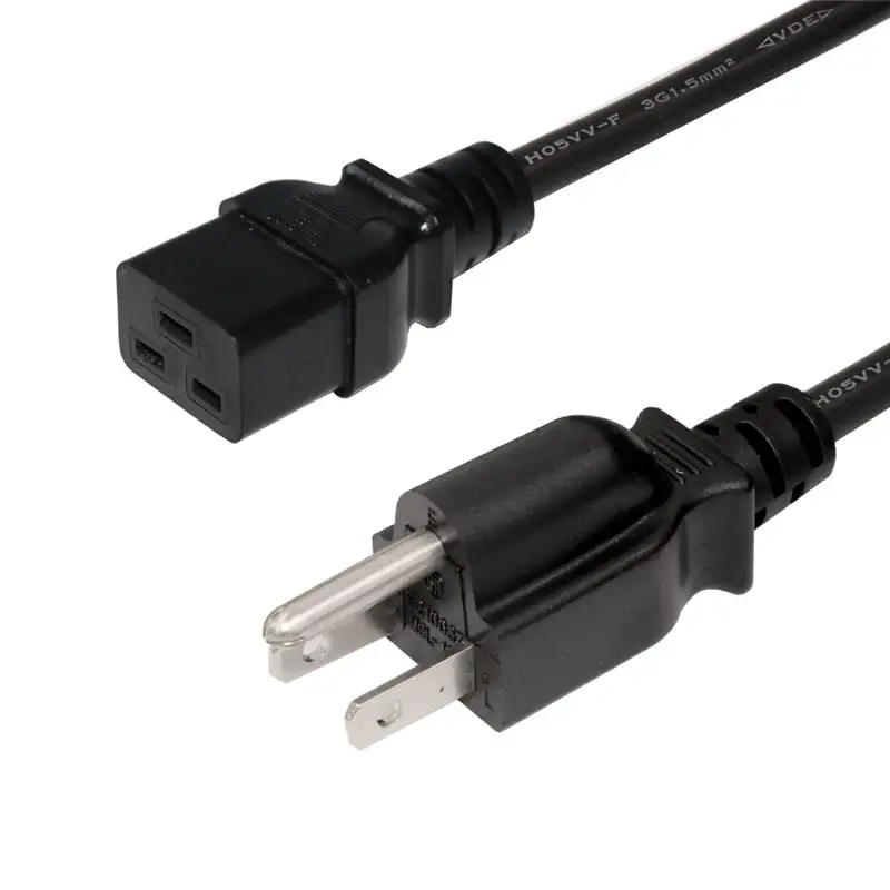 Laptop Ac Cable Tv Cords Electric Extension Y Splitter C20 Male To Dual Double Iec C13 Female 21