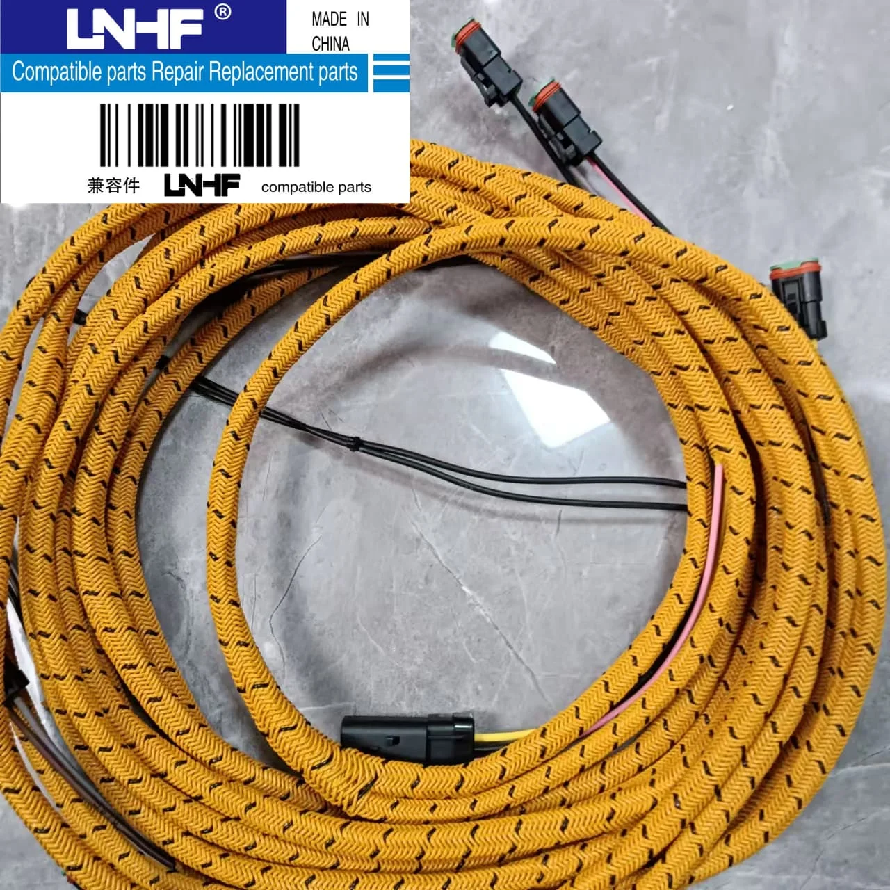 イエロー　ENJO3点 LNHF 267-7915 Excavator Wiring Harness - High Quality Parts
