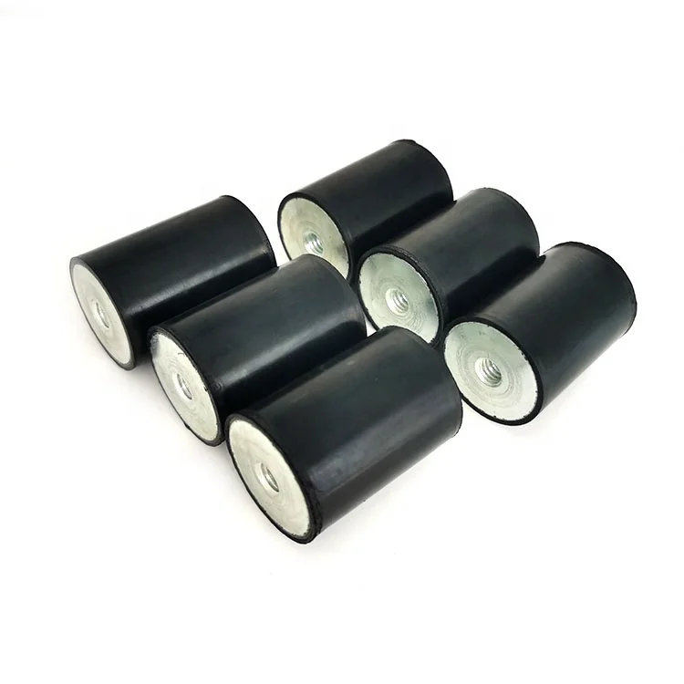 2pcs New 20*20*M6 M6 Type VV Rubber Anti Vibration Mount silentblock