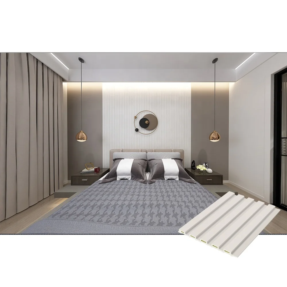 Internal Vertical Walls Cladding Headboard Panels for Wall Price Tongue and groove Pvc Fluted Panel Wainscoting Planks