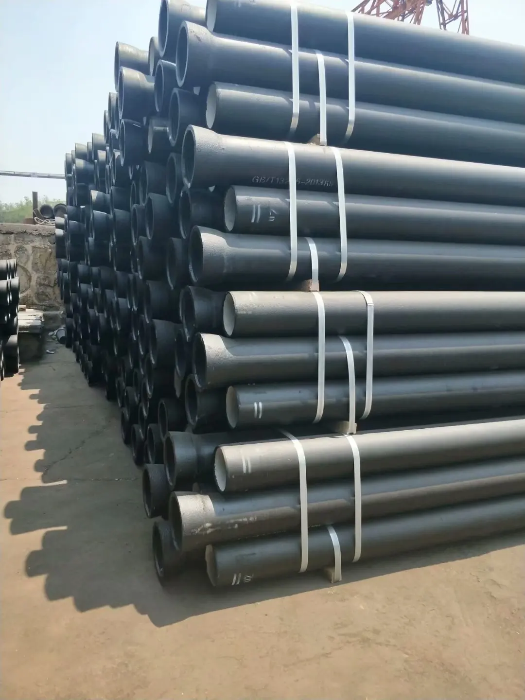 8 Inch Large Diameter Coating K7 K9 Class Ductile Cast Iron Pipe 800mm