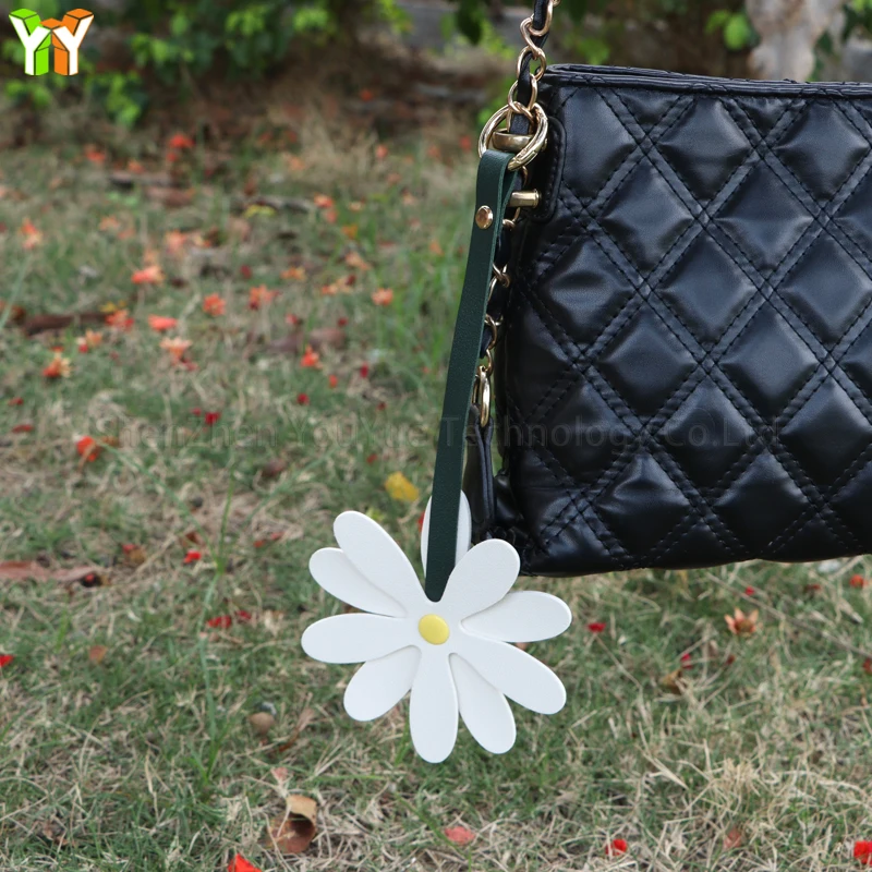 SODOLLEE Sac à Main Femme Élégant Sacs à Bandoulière Pendentif Coeur Sac Portés Main PU Cuir Plusieurs Poches Dames Sac Fourre Tout Pour Travail Achats Voyage Bleu