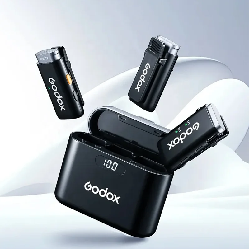 Godox WEC Kit2 Wireless Microphone System - Portable & Efficient