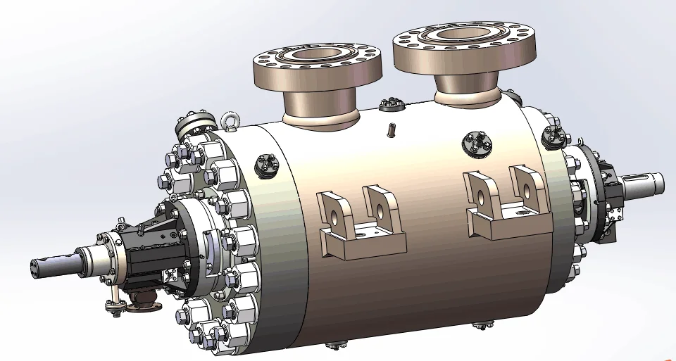 Api610 Type Bb5 Boiler Feed Pump,double Casing Multi-stage Centrifugal 