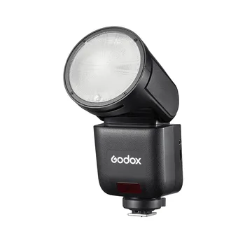Godox V1 Mid Round Head Camera Flash 2.4G TTL HSS 1/8000s Rechargeable Speedlite for Canon Nikon Sony Fuji Olympus Panasonic detail image
