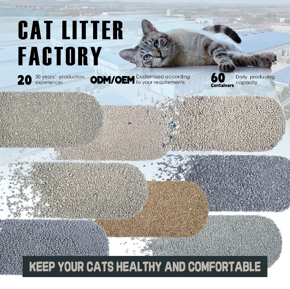 Super Coagulation Bentonite Cat Litter With Ultra Less Dust Buy Quick