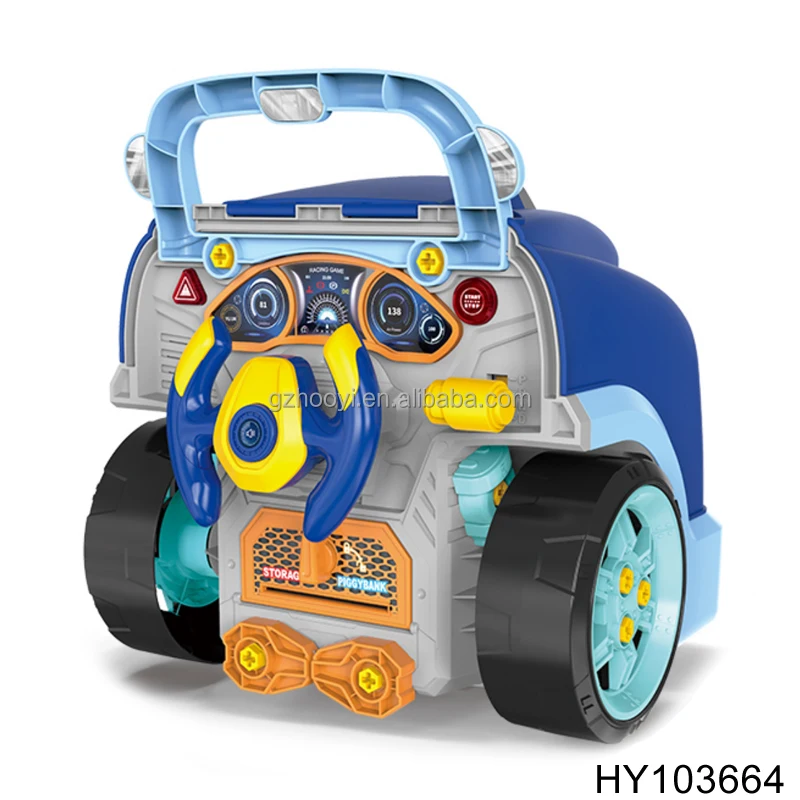 Plastic Tool Kit Children Preschool Realistic Tools Play Set With Drill