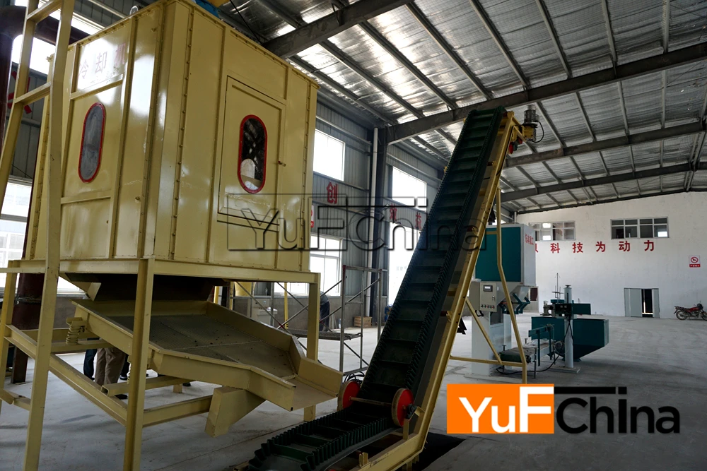 wood pellet production line