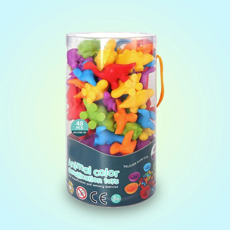Math Kid Game Early Education Cognitive Toys Montessori Teaching Toys Rainbow Counting Set Educational Toys