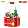 HQB005754 (298 PCS Christmas Scene-Christmas Music Box)