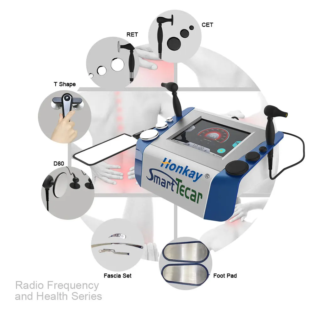 Радиочастотная физиотерапия 448 кГц diathermy smart tecar pro оборудование для