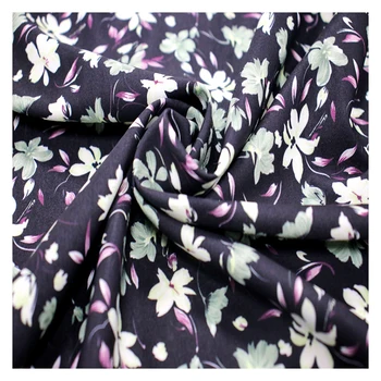 Wholesale High Quality 100% Polyester Stretch Fabric Customized Digital Print for Bags Garments Sleepwear for Girls