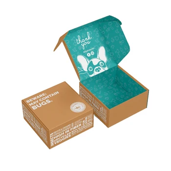 OEM pet box food packaging for delivery pet products packaging box for mailing