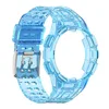 Transparent blue