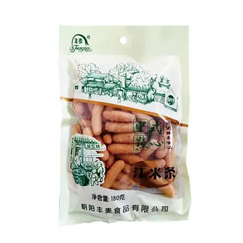 crispy rice bar Glutinous Rice Strips 180g Chinese traditional food