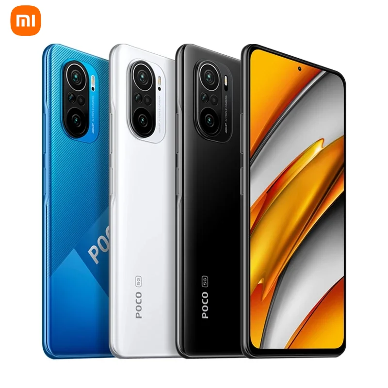 スマートフォン本体 Xiaomi POCO F3 Xiaomi Poco F3 5G Smartphone 8GB/128GB, AMOLED 120Hz, Dual SIM