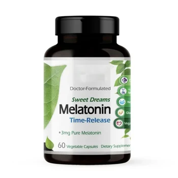 2024 Healthcare Supplement Sleep Tablet Vegan Melatonin Sleep Pills Melatonin Tablets For Sleeping Well