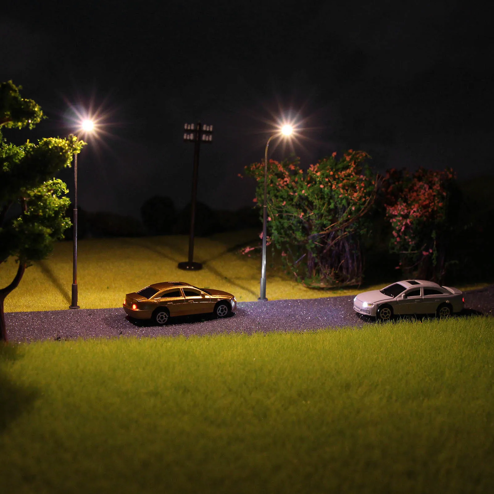 EC100 Model Train 1:87 1:100 1:150 Model Cars HO/TT /N Scale Railway Modeling Inside Light Model Car