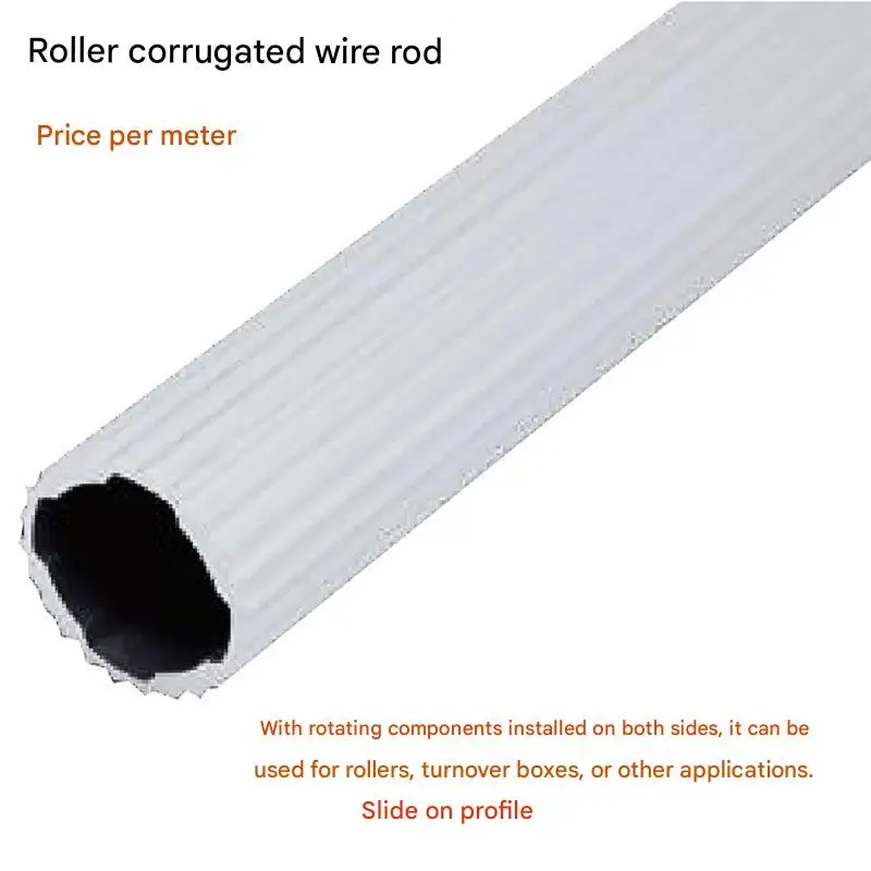 Roller Shaft Wave Line Rod 28 Aluminum Alloy 1000 Series China Lean Tube Third Generation Accessories Connector Connection Piece