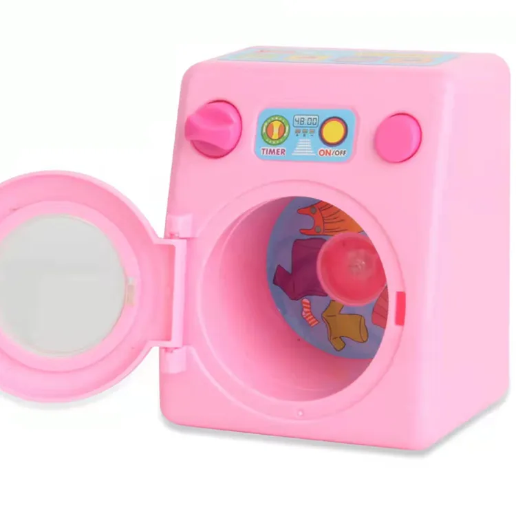 Machine à laver pour enfants, jouet de Simulation de maison, Mini