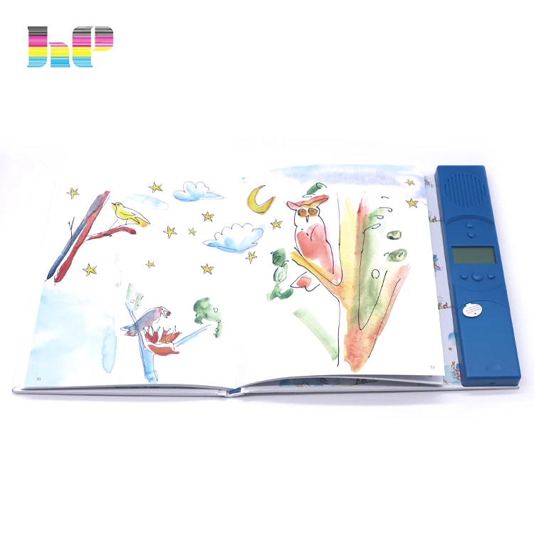 custom full color glossy paper kids story book printing for children