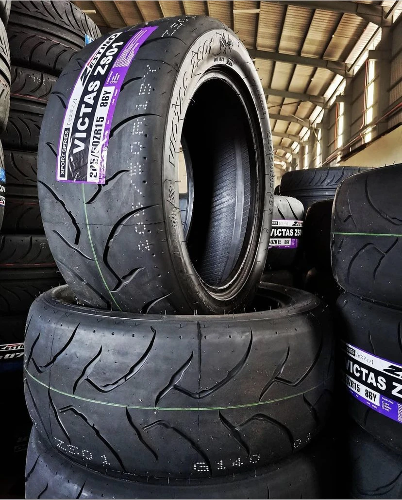 245/45R15 Track Day Drag Racing Tire Zestino Japan Brand Full Slick Racing Tire