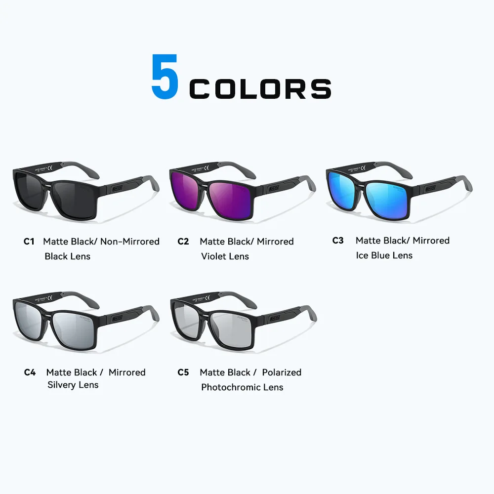 KDEAM Men's Polarized Sports Sunglasses