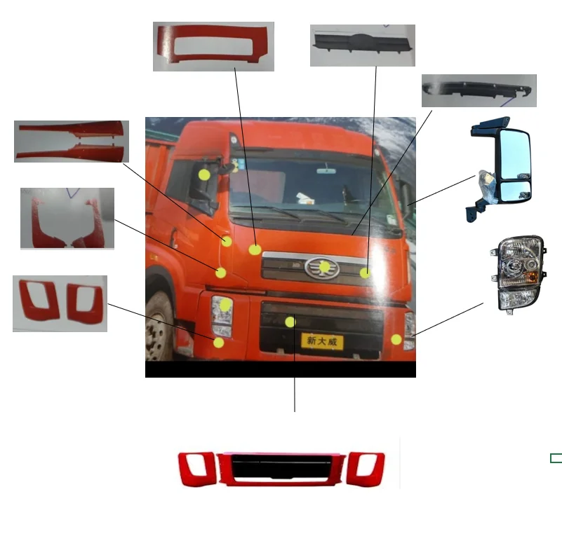 Faw Truck Cabin Faw 280 - Buy Faw Truck Cab,Faw Truck Spares Parts,Faw ...
