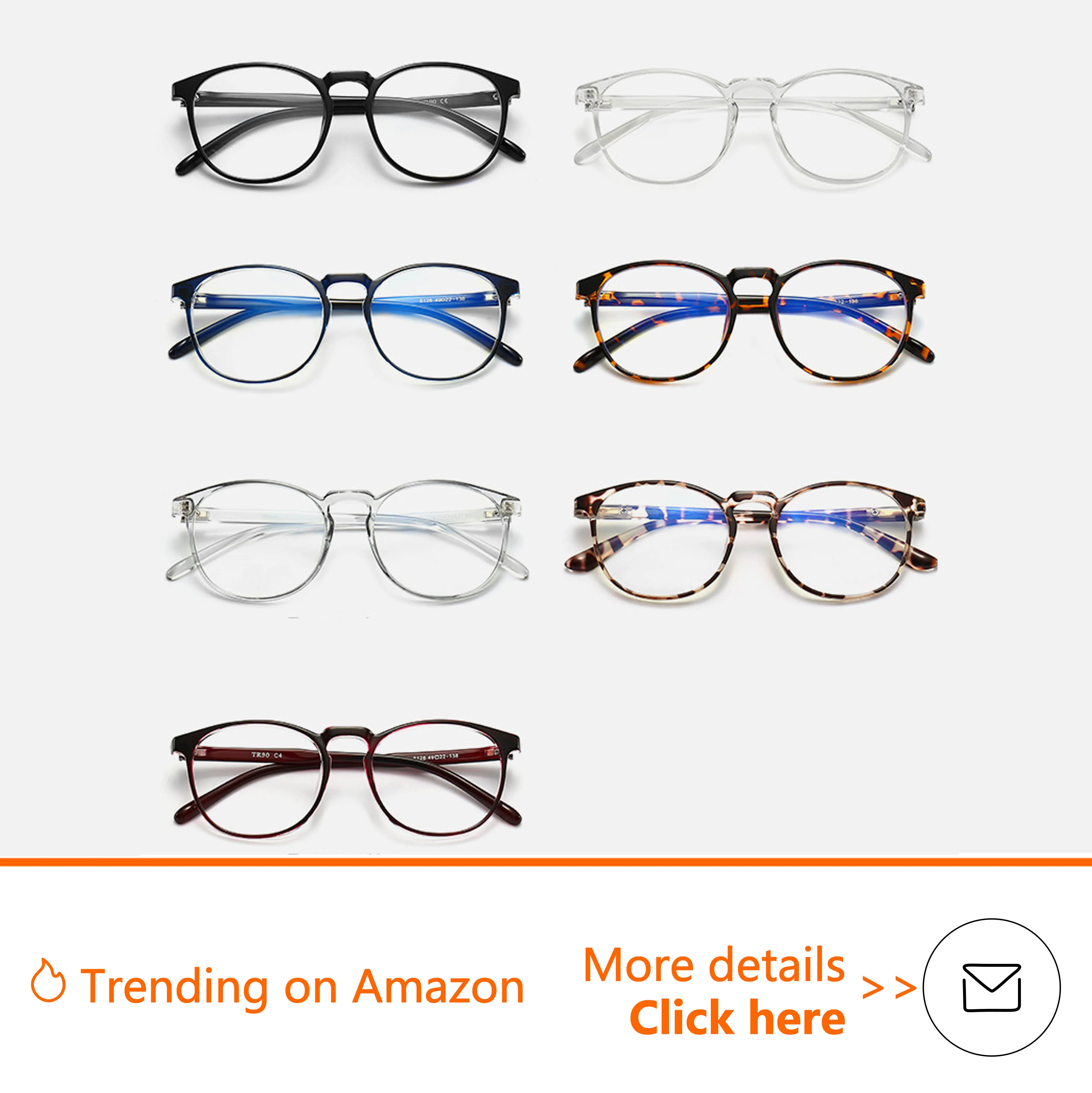 Sunray New Eyeglasses Optical Frame Custom Computer Eyewear Fashion  Designer Anti Blue Light Blocking Women and Men Glasses