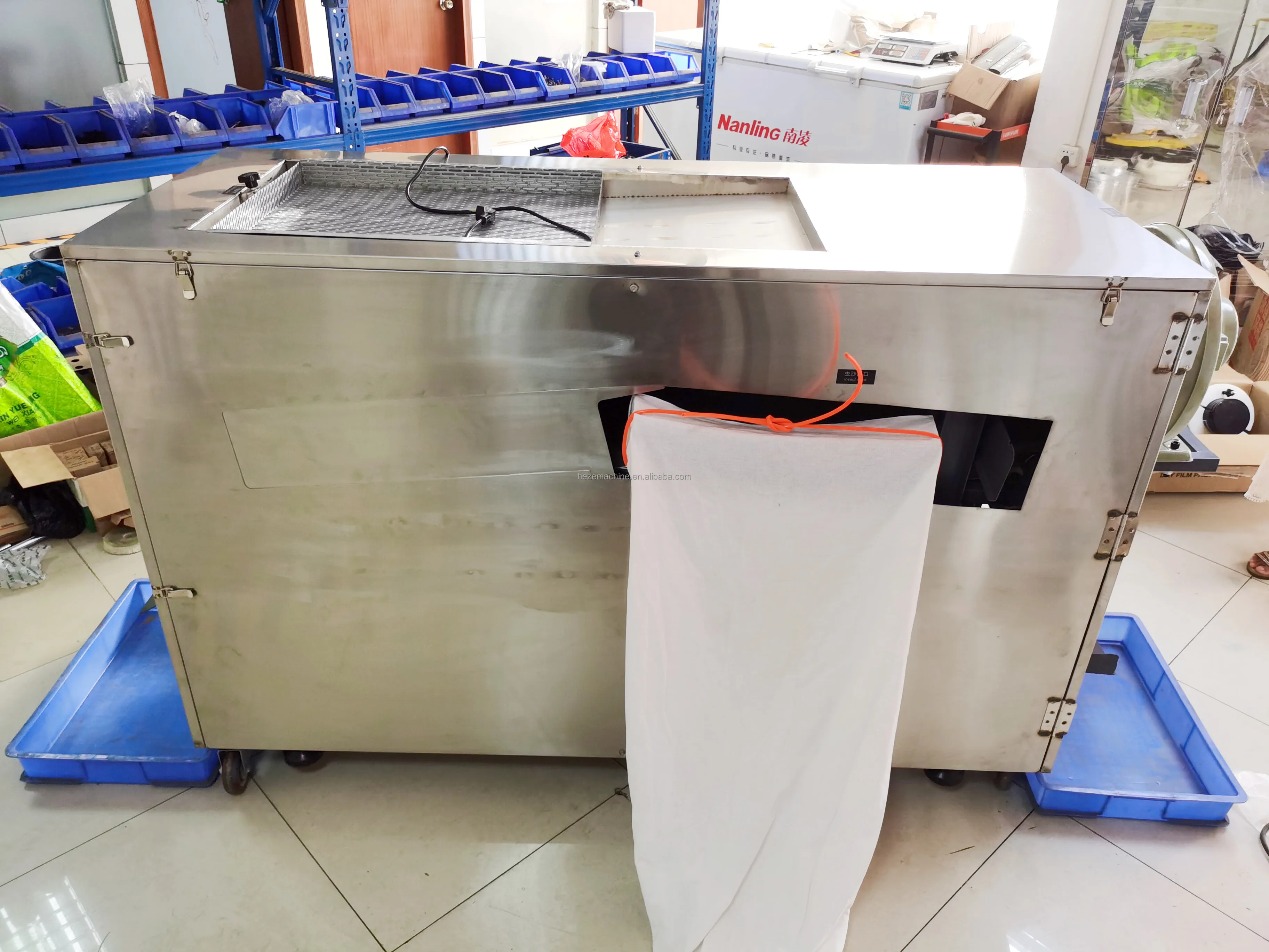 Automatic Mealworm Sorting Machine Multifunctional Mealworms Beetles Separator Machine