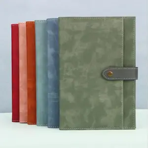 Premium PU Leather Notebook, Custom Printed Logos, Ideal Corporate Gift